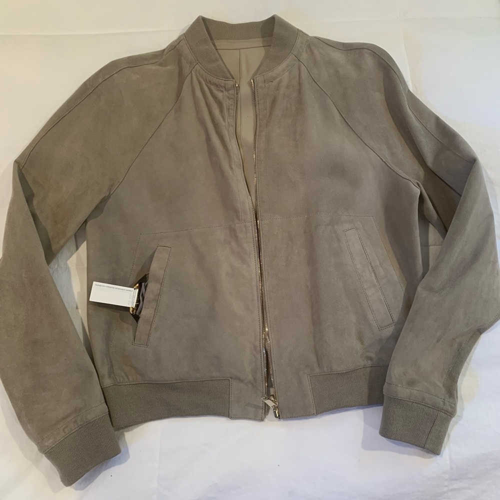 Les Copains Crop Jacket (grayish/taupe)